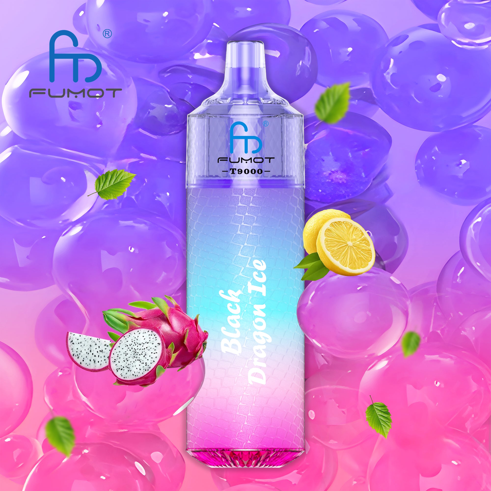 Vape Tornado 9000 Black Dragon Ice