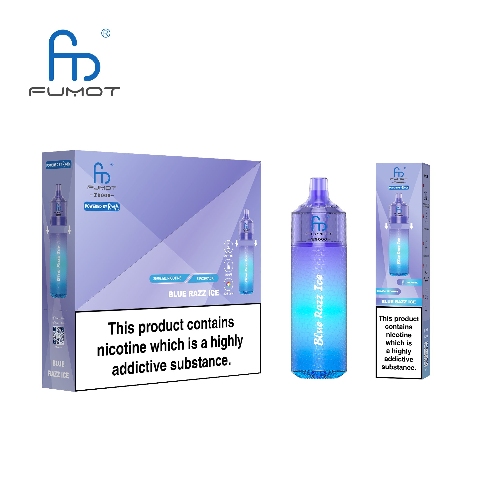 Vape Tornado 9000 Blue Razz