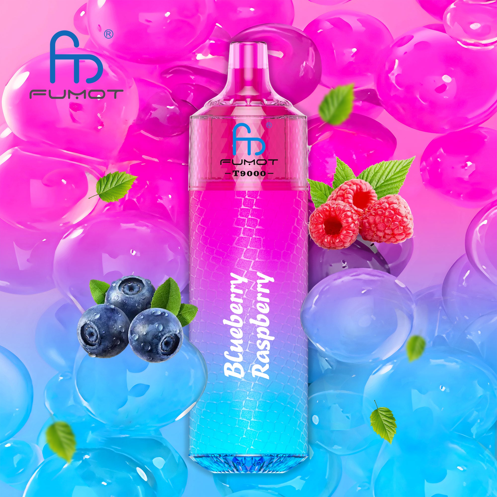 Vape Tornado 9000 Blueberry Raspberry