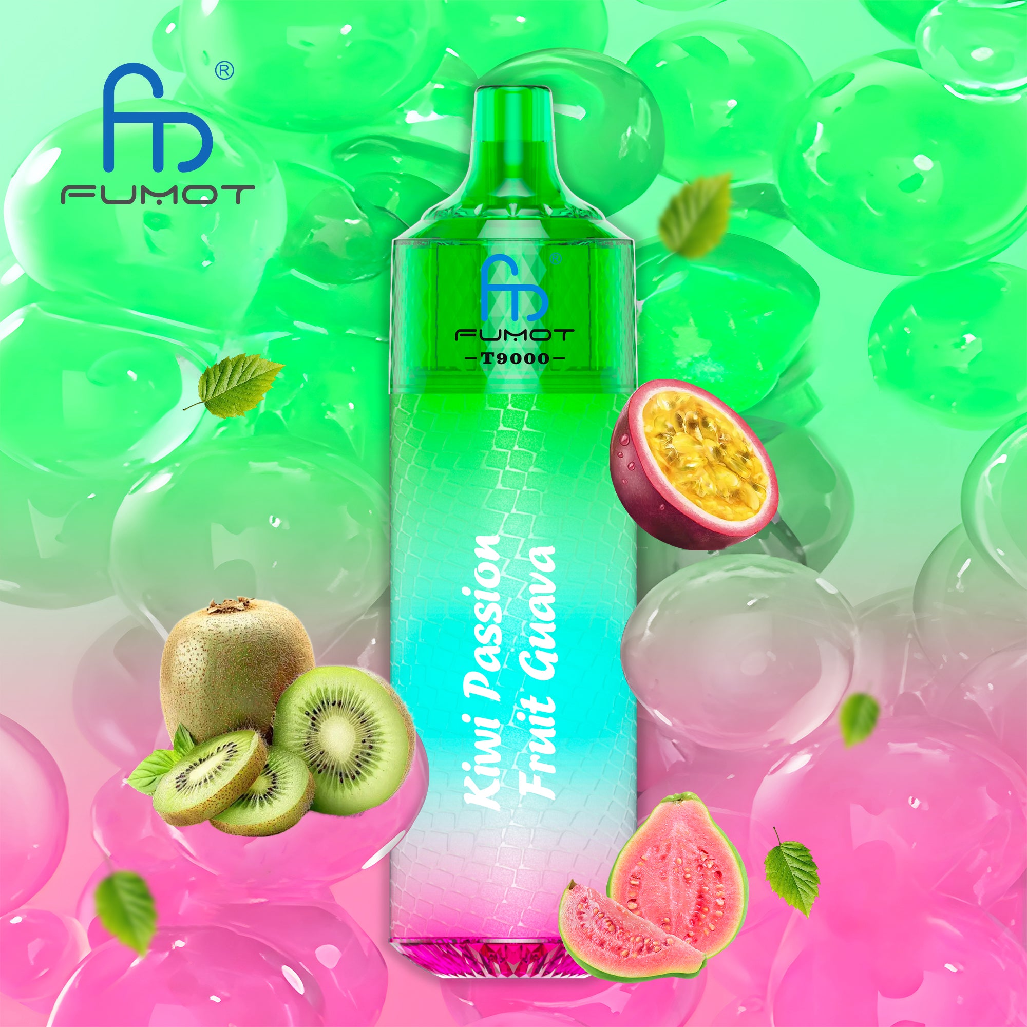 Vape Tornado 9000 Kiwi Passion Fruit Guava