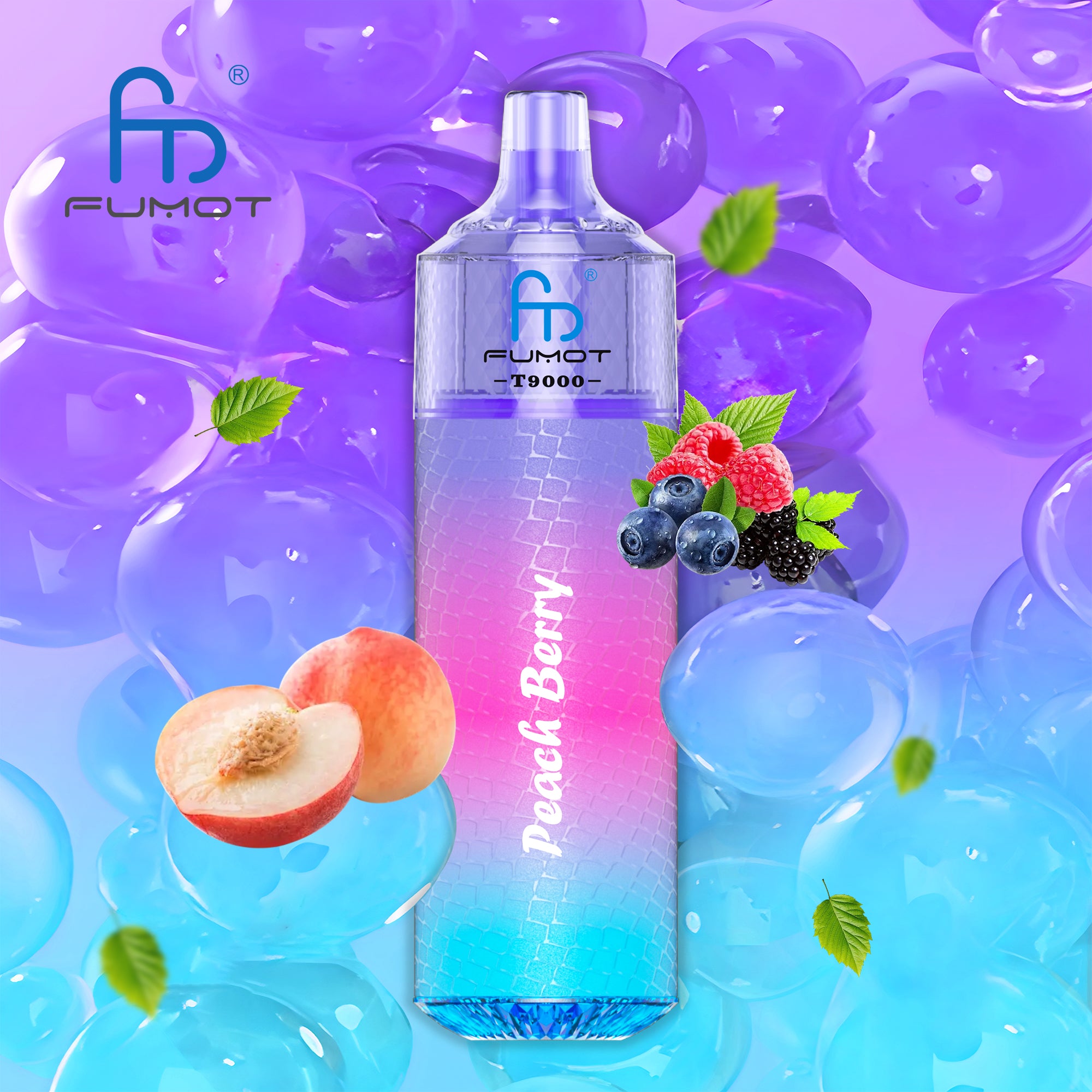 Vape Tornado 9000 Peach Berry