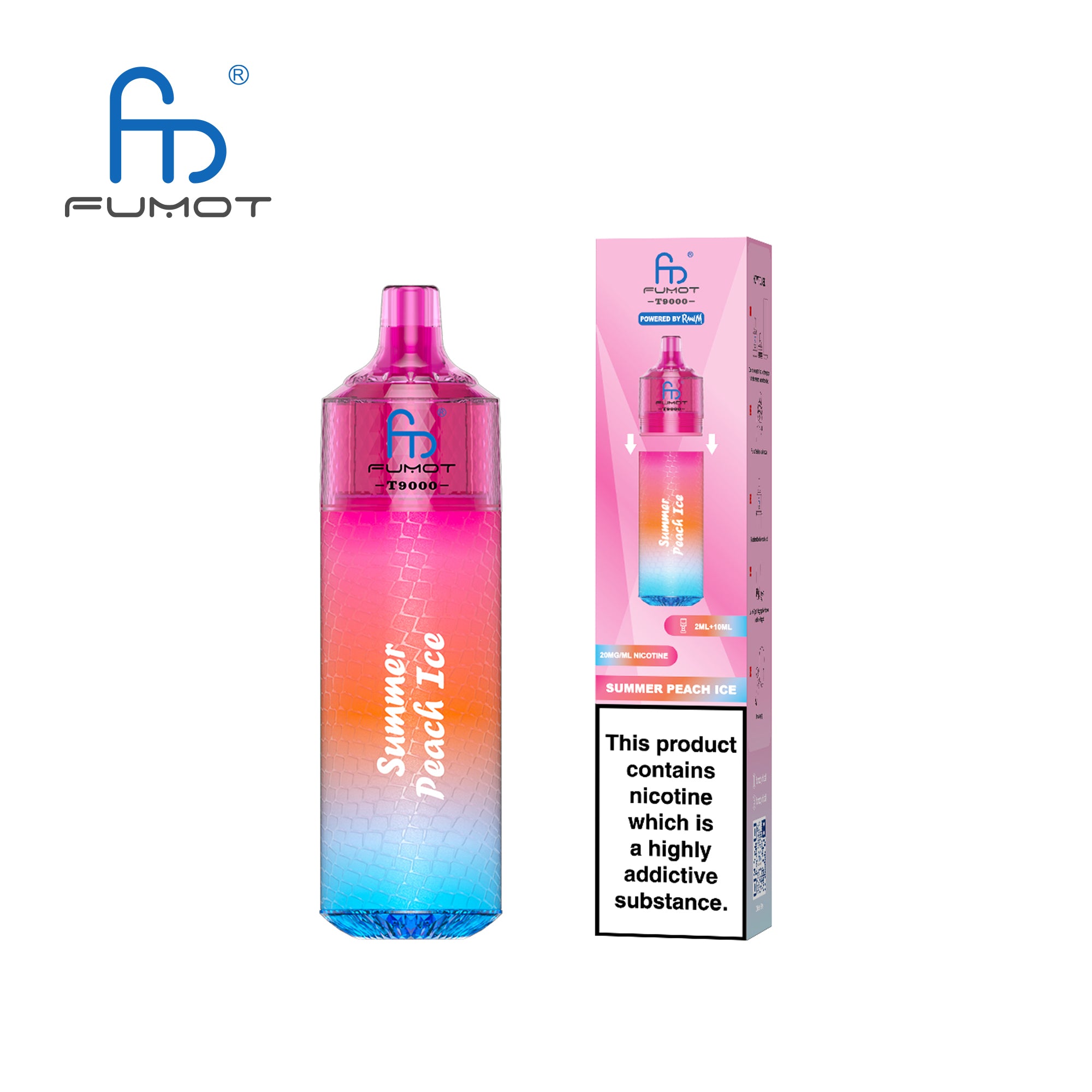 Vape Tornado 9000 Summer Peach Ice